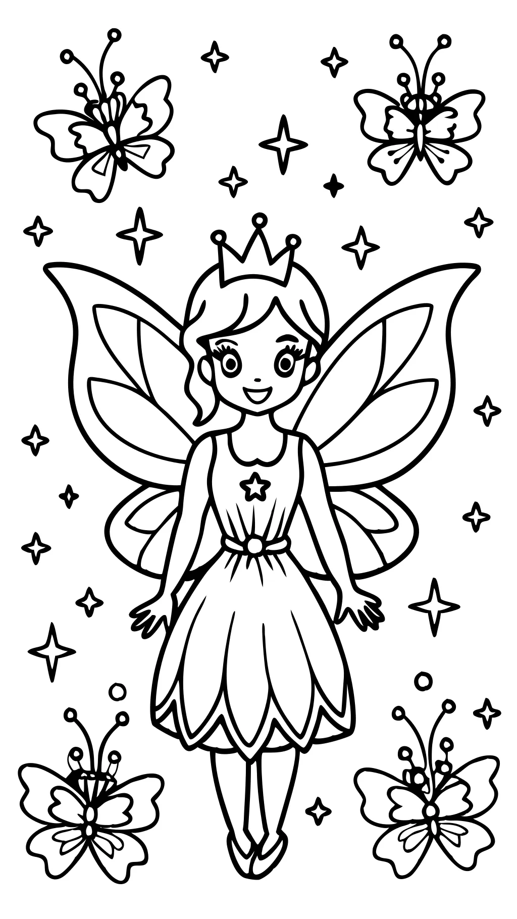 coloring pages of fairies